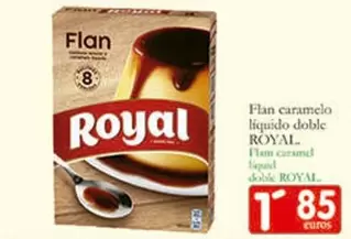 Royal - Flan Caramelo Liquido Doble