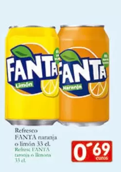 Fanta - Refresco Naranja O Limon
