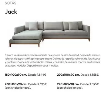 Sofás Jack