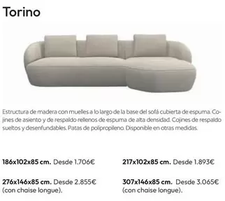 Sofás Torino