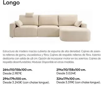 Sofás Longo