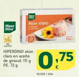 Hiperdino - Atún Claro En Aceite De Girasol