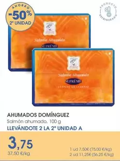 Ahumados Domínguez - Salmón Ahumado