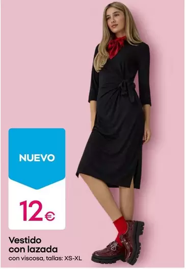 Vestido Con Lazada