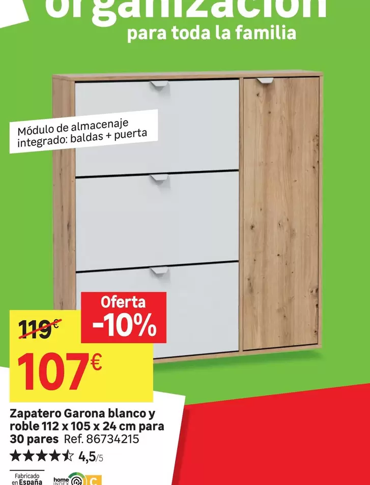 Blanco - Zapatero Garona  Y Roble