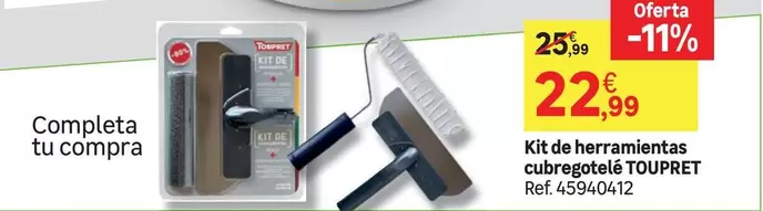 Kit De Herramientas Cubregogelé