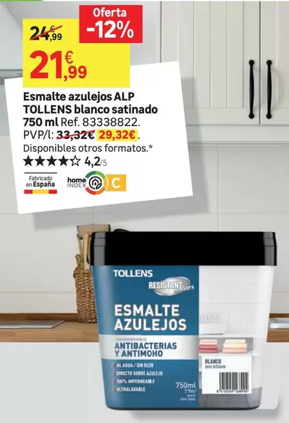 Blanco - Esmalte Azulejos Alp