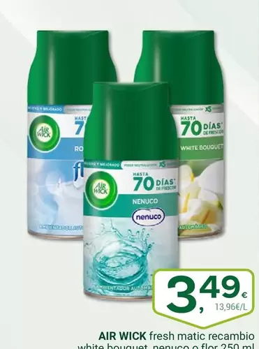 Air Wick - Fresh Matic Recambio