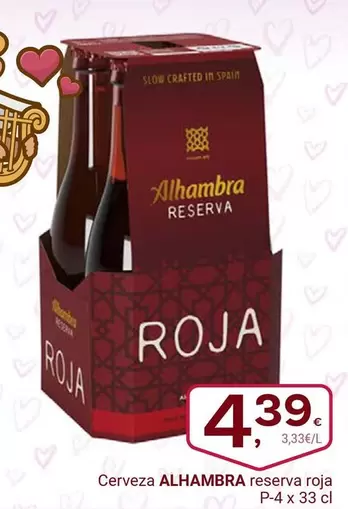 Alhambra - Cerveza Reserva Roja