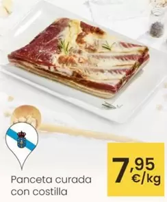 Panceta Curada Con Costilla