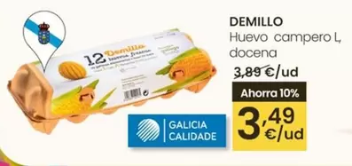 Demillo - Huevo Campero L, Docena