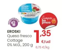 Eroski - Queso Fresco Cottage 0% M.g.