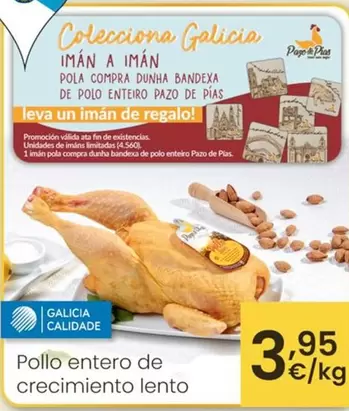 Pollo Entero De Crecimiento Lento