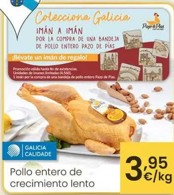 Pollo Entero De Crecimiento Lento