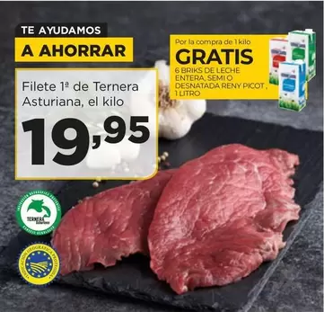 Tenera Asturiana - Filete 1ª De Ternera Asturiana