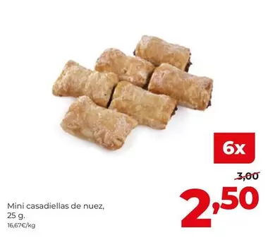 Mini Casadiellas De Nuez