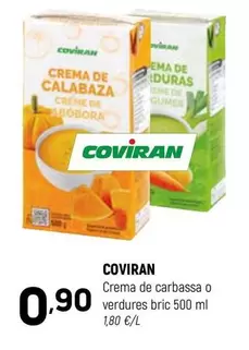 coviran - Crema De Carbassa O Verdures Bric