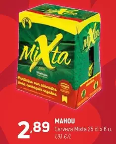 Mahou - Cerveza Mixta