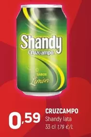 Cruzcampo - Shandy Lata