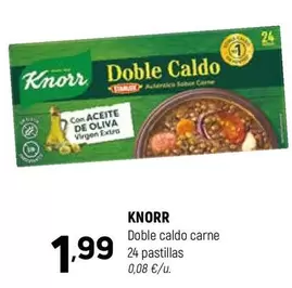 Knorr - Doble Caldo Carne