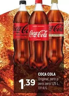 Coca-Cola - Original, Zero O Zero Zero