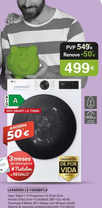 LG - Lavadoras