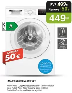 Bosch - Lavadora WUU28T6AEES