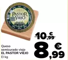 El Pastor Viejo - Queso Semicurado 