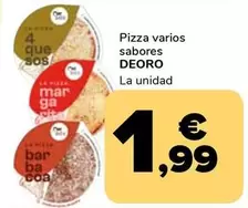 Deoro - Pizza Varios Sabores