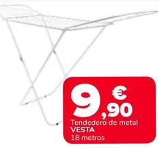 Vesta - Tendedero De Metal 18 Metros