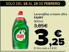Fairy - Lavavajillas A Mano Ultra