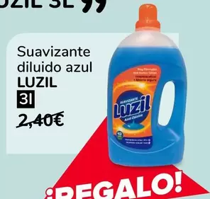 Luzil - Suavizante Diluido Azul