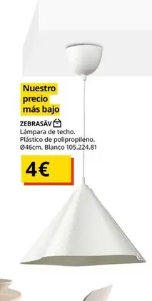 Blanco - Lampara De Recho, Platica De Pollopropilno, O4fcn