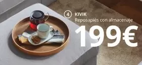 kivik - Reposapiés Con Almacenaje