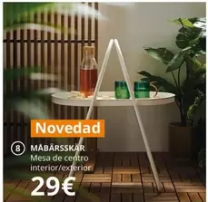 Mesa De Centro Interior/exterior