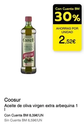 Coosur - Aceite De Oliva Virgen Extra Arbequina 1