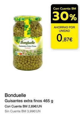 Bonduelle - Guisantes Extra Finos