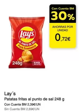 Lay's - Patatas Fritas Al Punto De Sal