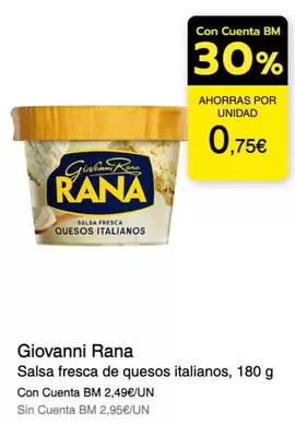 Rana - Salsa Fresca De Quesos Italianos