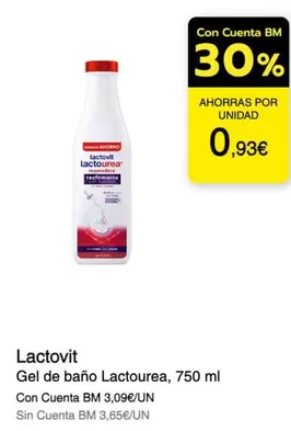 Lactovit - Gel De Bano Lactourea