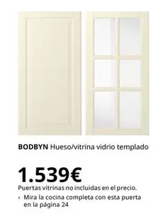 La Cocina - Hueso/vitrina Vidrio Templado