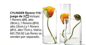 Cylinder Florero