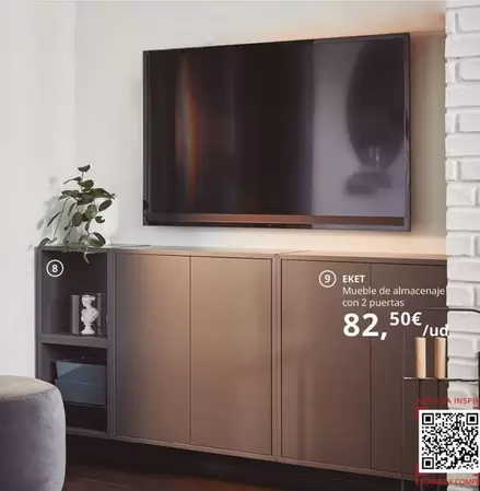 El Corte Inglés - Mueble De Almacenaje Con 2 Puertas