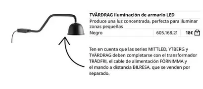 Tvärdrag Iluminación De Armario Led