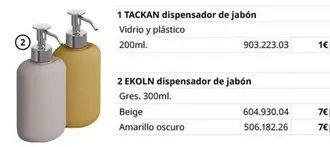1 Tacken Dispensador De Jabón