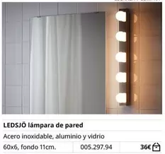 Ledsjó Lámpara De Pared