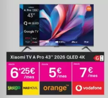 quilive - Tv A Pro 43" Qled