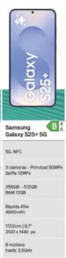 Samsung - Galaxy S25+ 5g