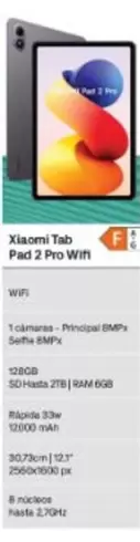 Xiaomi - Tab Pad 2 Pro Wifi