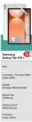 Samsung - Galaxy Tab S10+